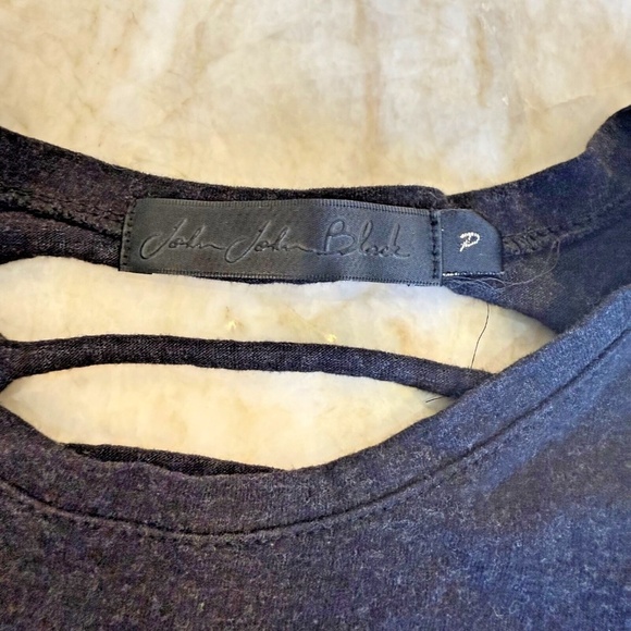 John‎ John Black Festival Fringe Ladies Tank; Black; Small - Picture 5 of 6